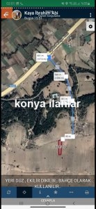 KONYA BEYŞEHİR SARIKÖY'DE YOLU OLAN YERİMİZ