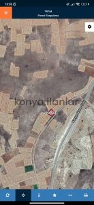 KONYA AKÖREN TÜLCE 1.785 M2 ESKİ KONYA ASFALTINA CEPHE YER