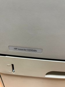 Ofiste kullanılmış yazıcı HP Lazer Jet